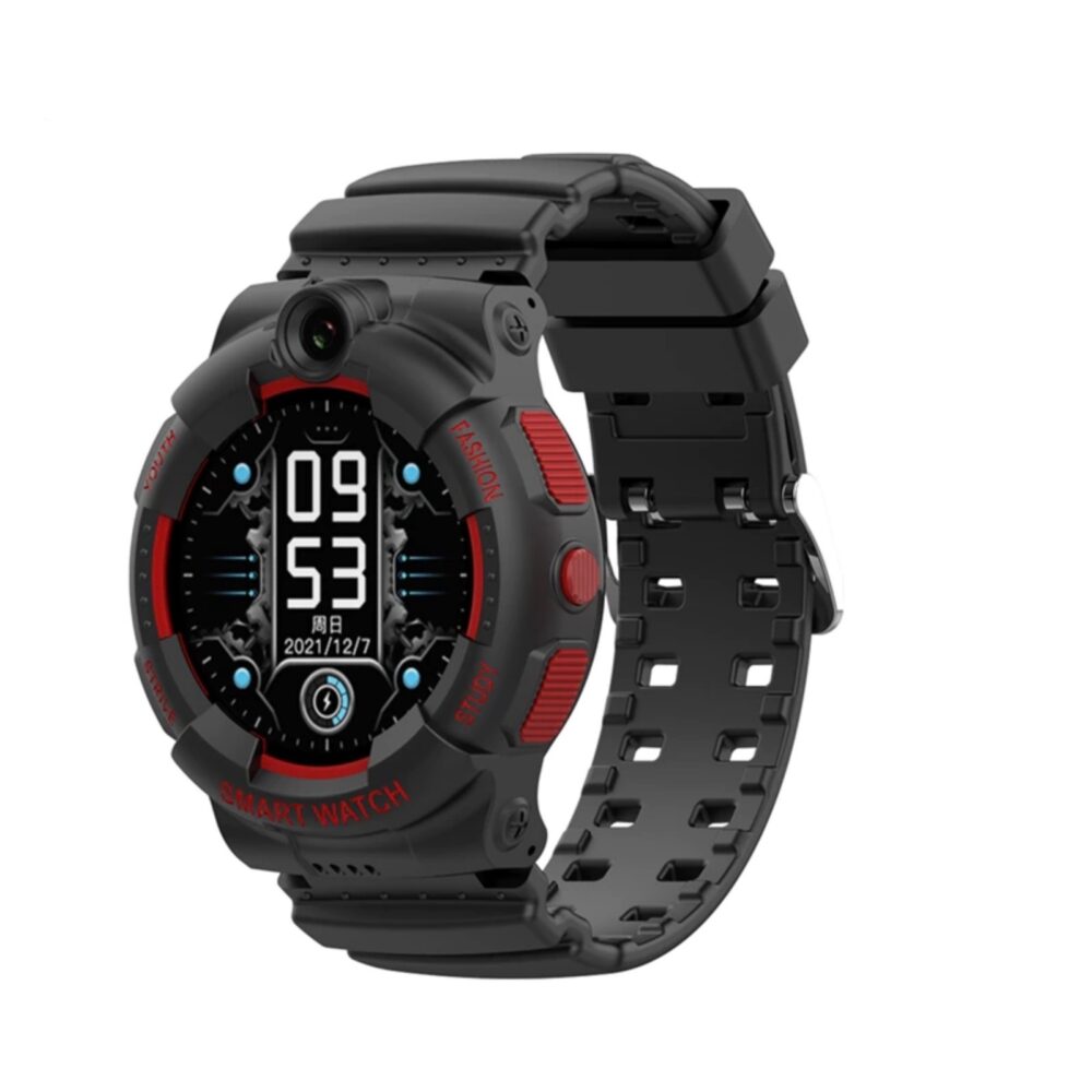 Дитячий розумний GPS годинник Wonlex KT25 Black з відеодзвінком
