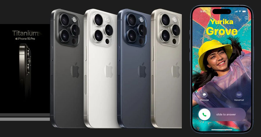 Кольори смартфона Apple iPhone 15 Pro Titanium Нові кольори смартфона Apple iPhone 15
