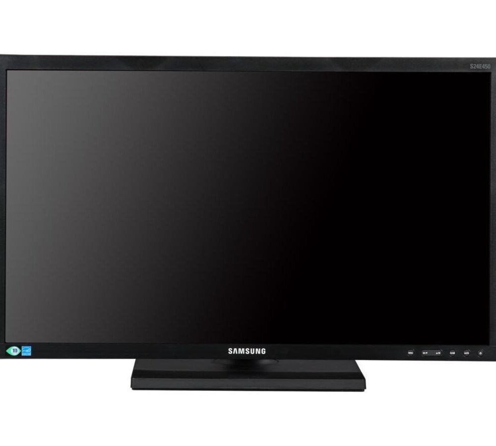 Монітор Samsung S24E450D чорний (24″TN/1920×1080/16:9/250кд/м2) (03-SA-24-S24E450D-TN) Б/В