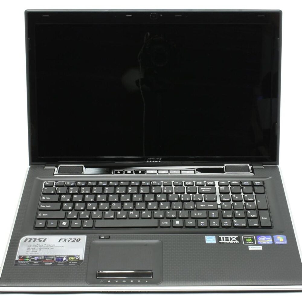 Б/В Ноутбук MSI FX720 (17.3″/ i7-2670QM 2.2-3.1GHzRAM 8GB DDR3/SSD 240GB)