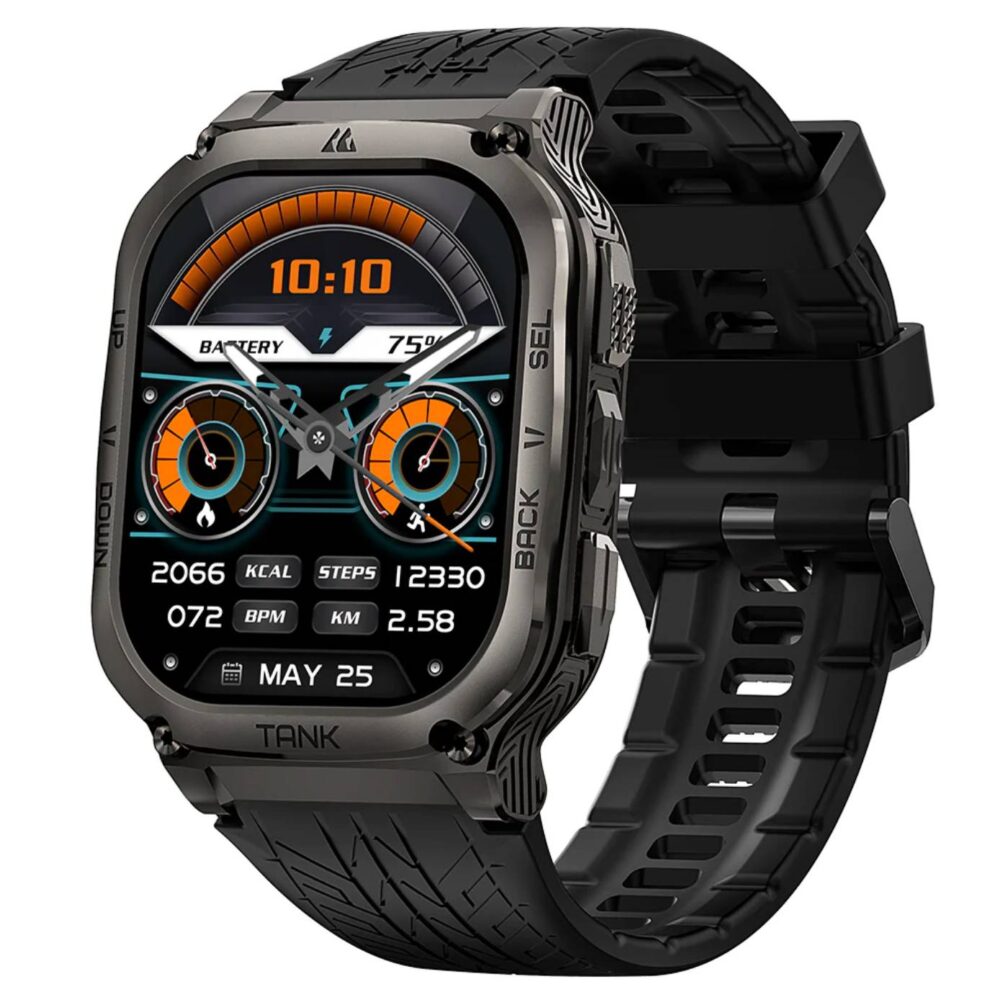 Смарт-годинник тактичний Kospet Tank M3 Black (KTM0003B)
