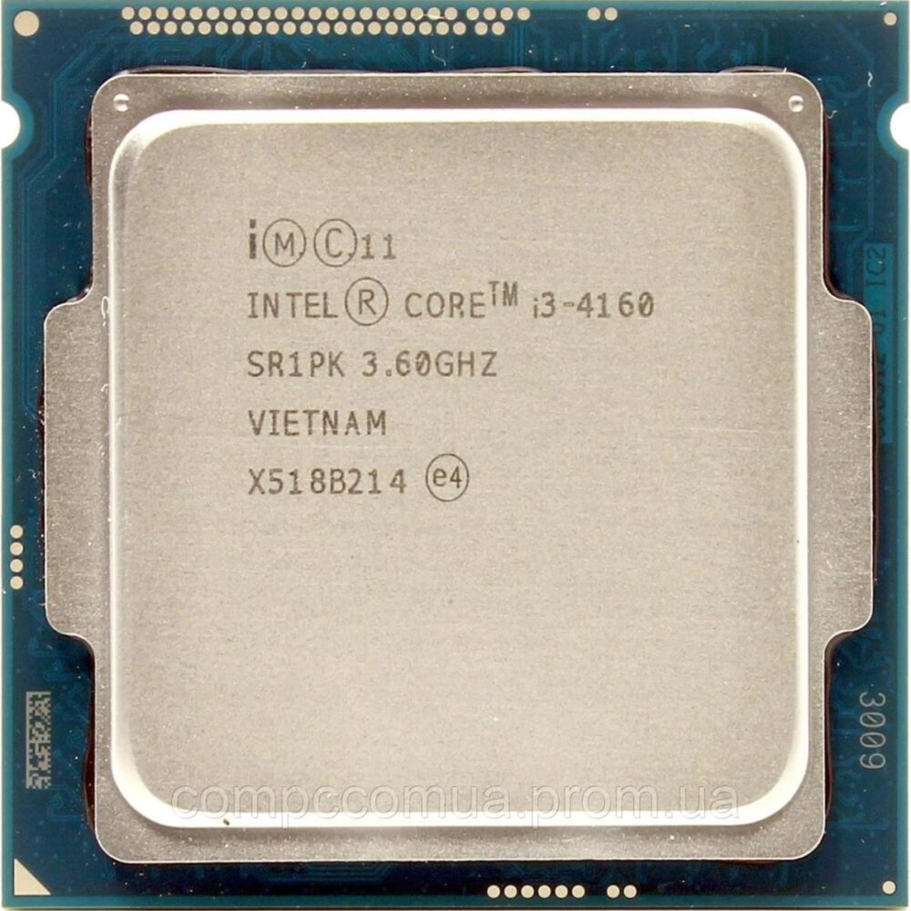 Процессор Intel Core i3-4160 3.6GHz / 3MB / 5GTs / LGA1150 / Tray