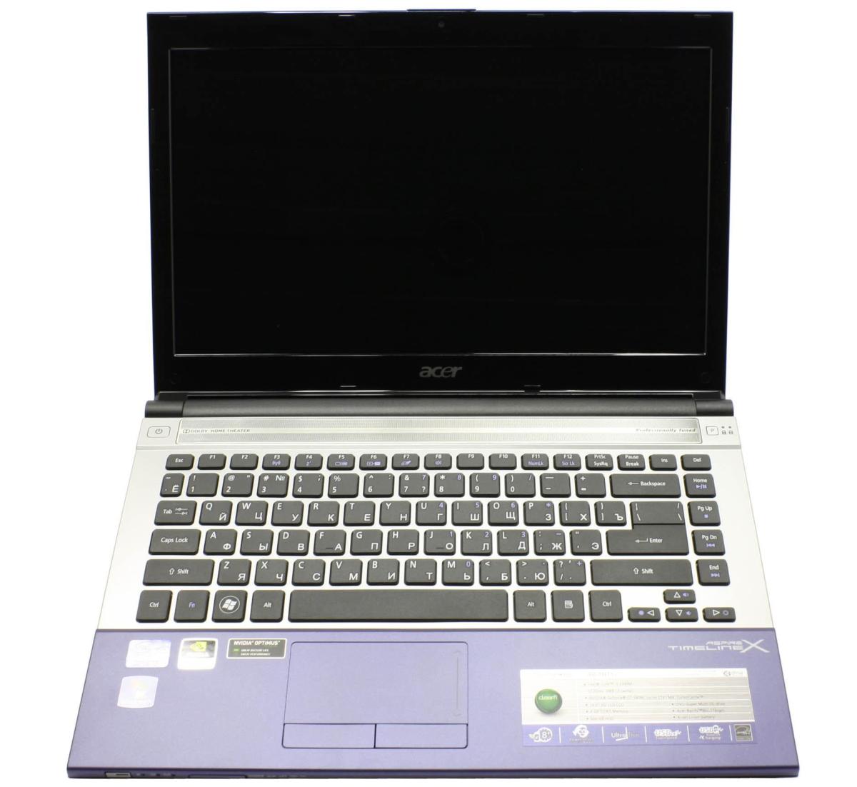 Ноутбук Acer Aspire 4830 (14″/1366х768/i5-2410M 2.3-2.9 Ghz/RAM 8GB/SSD 240GB)