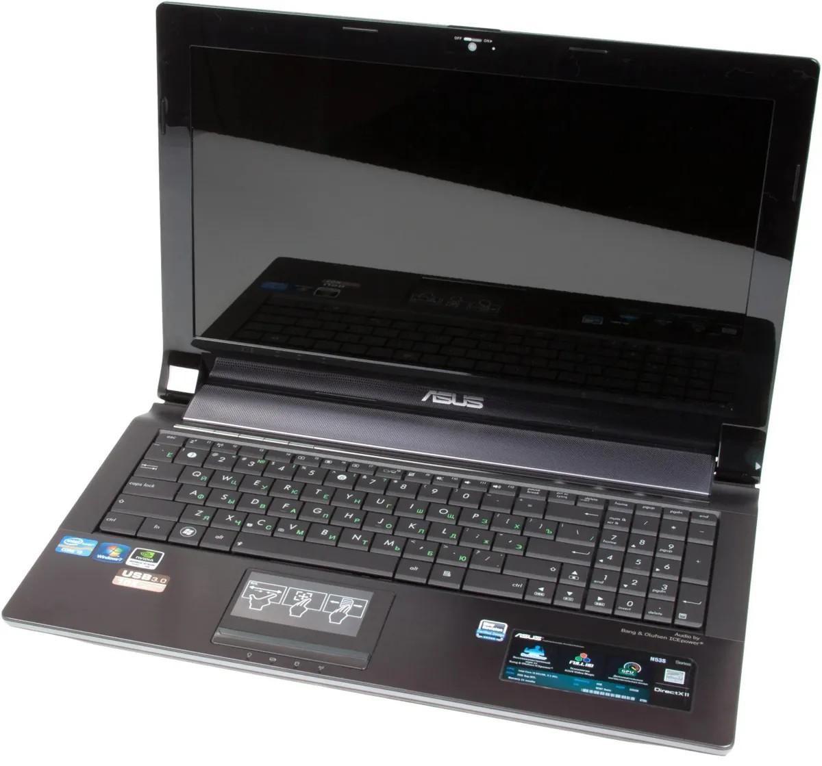 Ноутбук Asus N53S (15.6″/i7-2630QM 2.0Ghz/RAM 8GB DDR3/SSD 240GB)