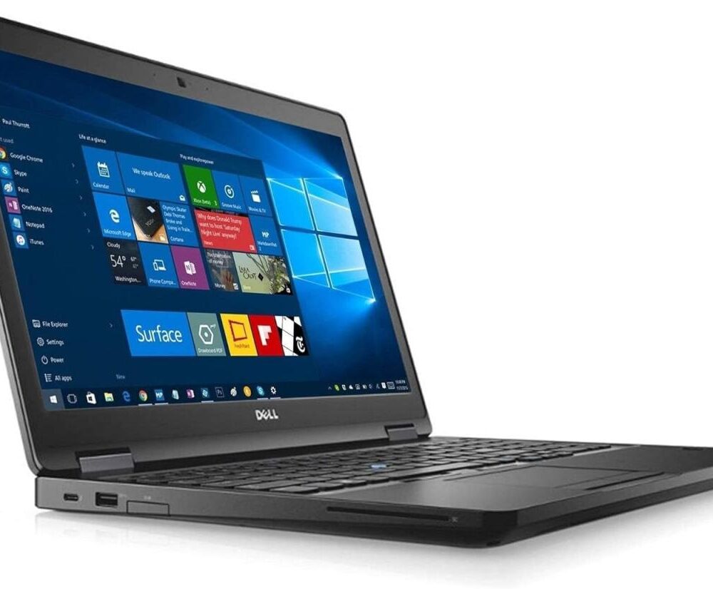 Ноутбук для роботи та навчання Dell Latitude E5580/матовий екран 15.6″ дюймів/роздільн