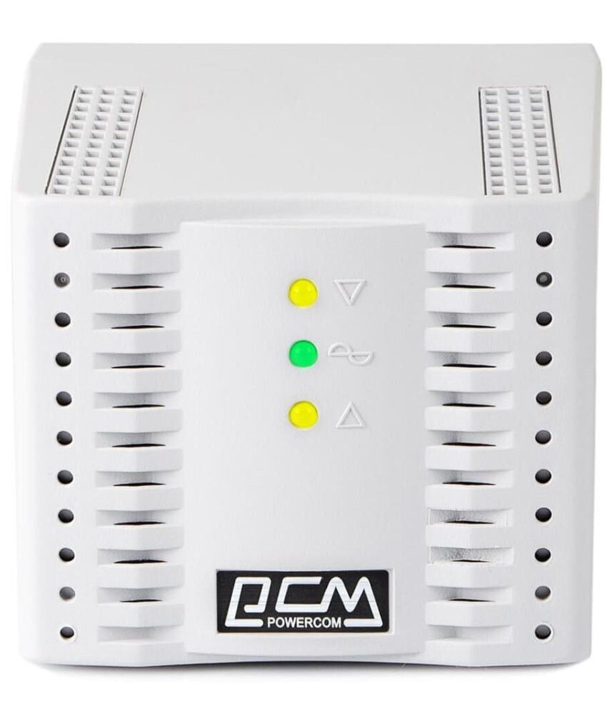 Стабілізатор напруги Powercom TCA-1200 з потужністю 600 Вт