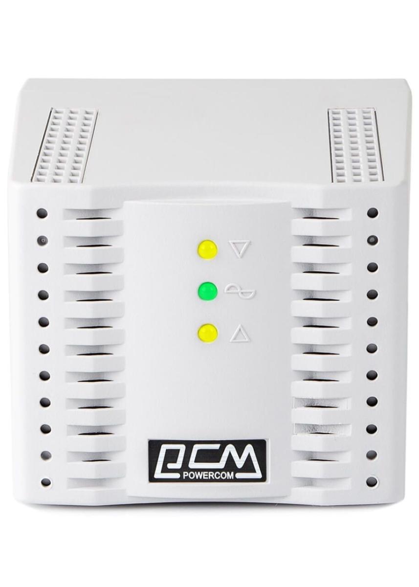 Стабілізатор напруги Powercom TCA-1200 з потужністю 600 Вт