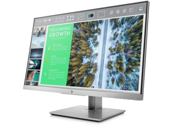 Монітор HP EliteDisplay E243 сірий (23.8" IPS/1920x1080/16:9/VGA HDMI DP/USB)
