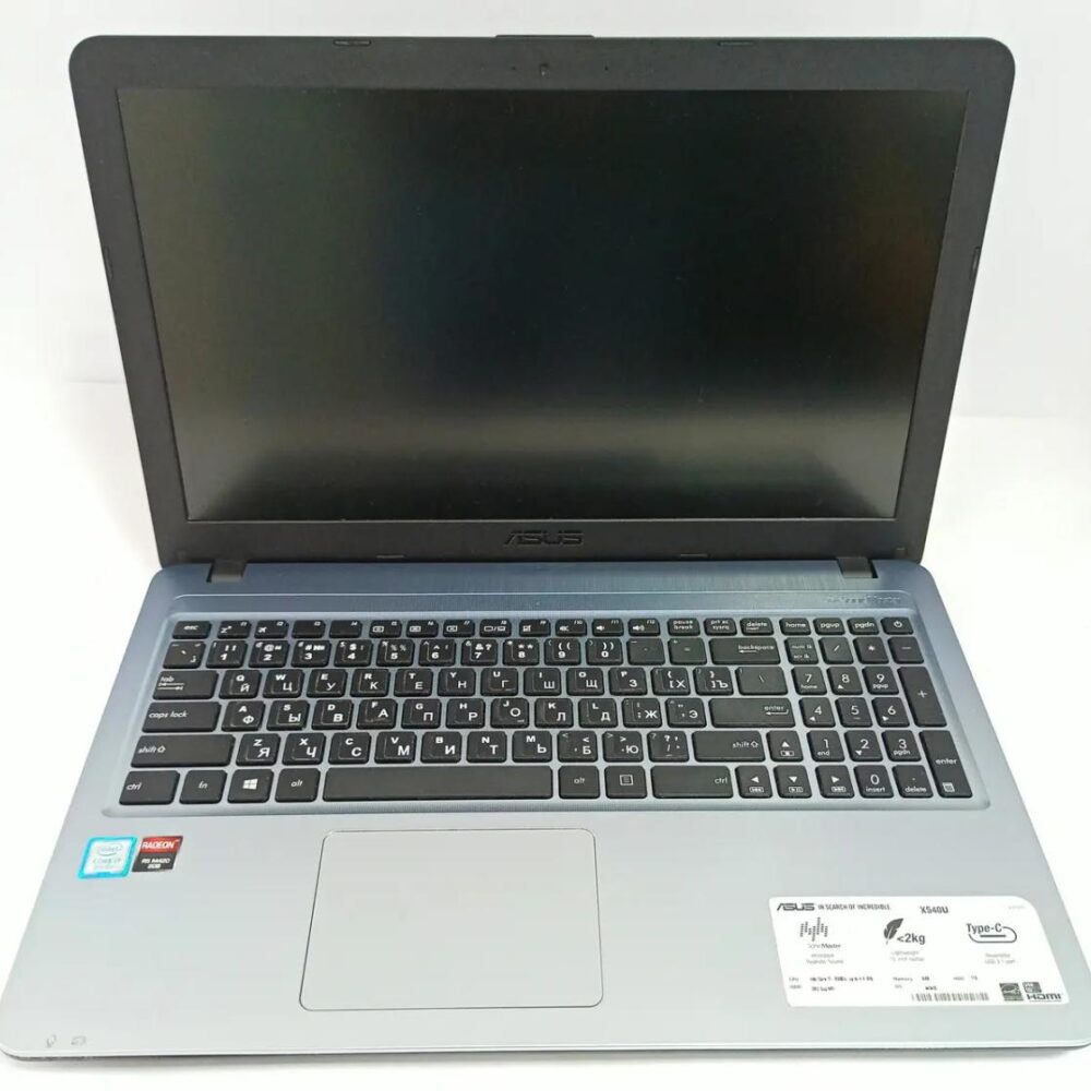 Б/B Ноутбук ASUS X555 (15.6″/i3-5020U 2.2Ghz/HD 5550 1 Gb/RAM 8GB DDR3/SSD 240GB/W10P)