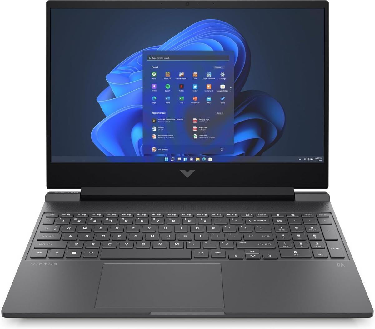 Б/В Ноутбук HP Victus(15.6″/Ryzen5 7535HS 3.3-4.55GHz/6/12/RAM 8GB DDR5/SSD512/RTX2050 4G)