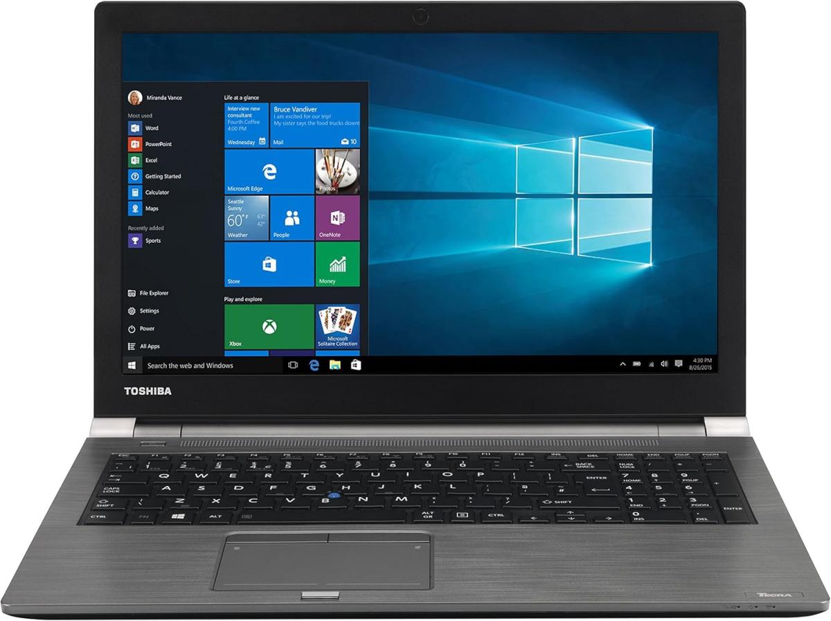 Б/В Ноутбук Toshiba Tecra Z50 (15.6″/i5-7200U 2.5GHz/8GB/SSD 240GB)