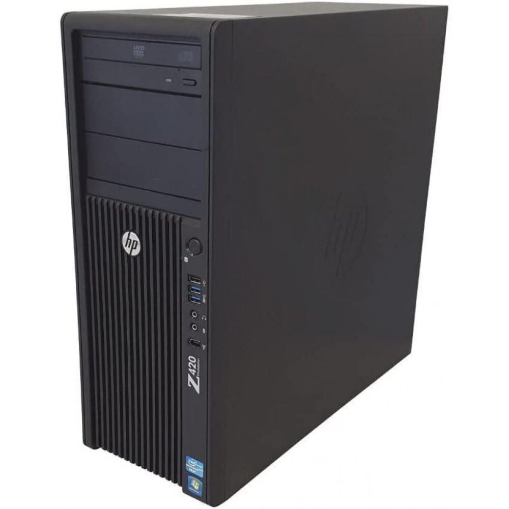  HP workstation z420 Tower   – E5 1650 v1 3.2 GHz(6 ядер/12 потоков)   – 64 Gb DDR3 Reg   