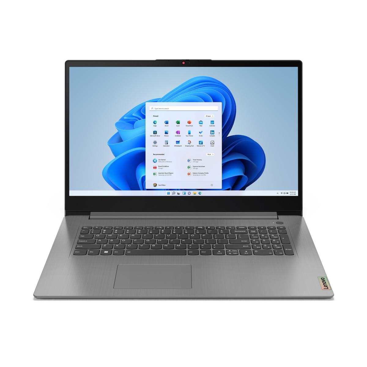 Ноутбук Lenovo IdeaPad 3 (17.3″/i3-1215U 1.2GHz/8GB/256GB SSD/HD+/Intel Graphics)