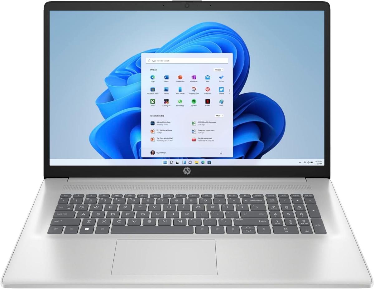 Ноутбук HP 17-CN300-AA1Y8 (17.3″/Intel Core i5-1334U 1.3GHz/8GB/256GB SSD/HD+ 1600×900)