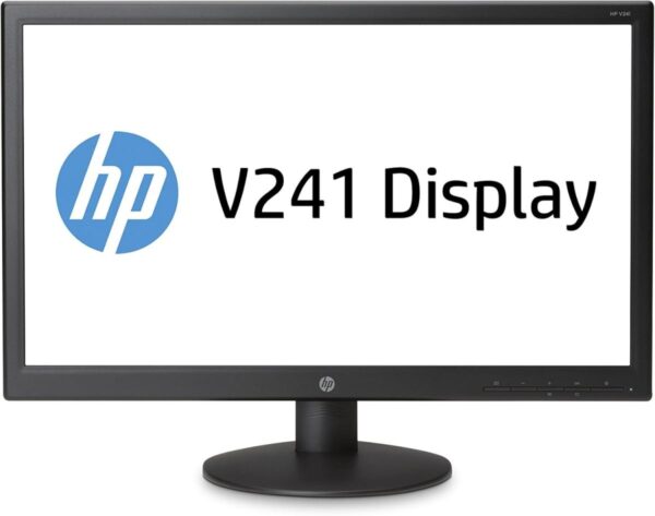 Монітор HP V241p (23.6" MVA/1920x1080/16:9/250кд/м2/8мс) (VGA/DVI/VESA) Б/В