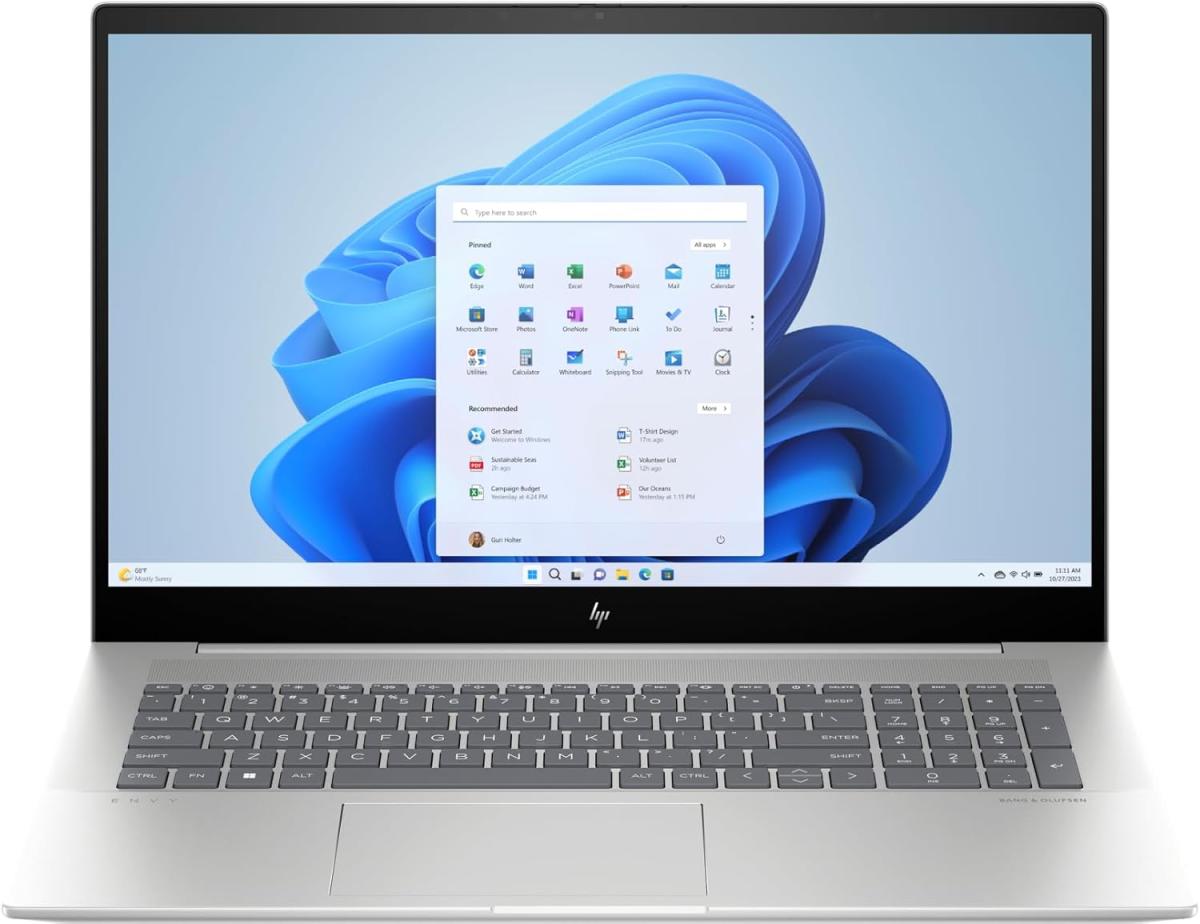 Ноутбук HP ENVY TS 17T-CW00 (17.3″FHD Touch/i7-13700H/16GB/512GB SSD/Iris Xe/Win 11)