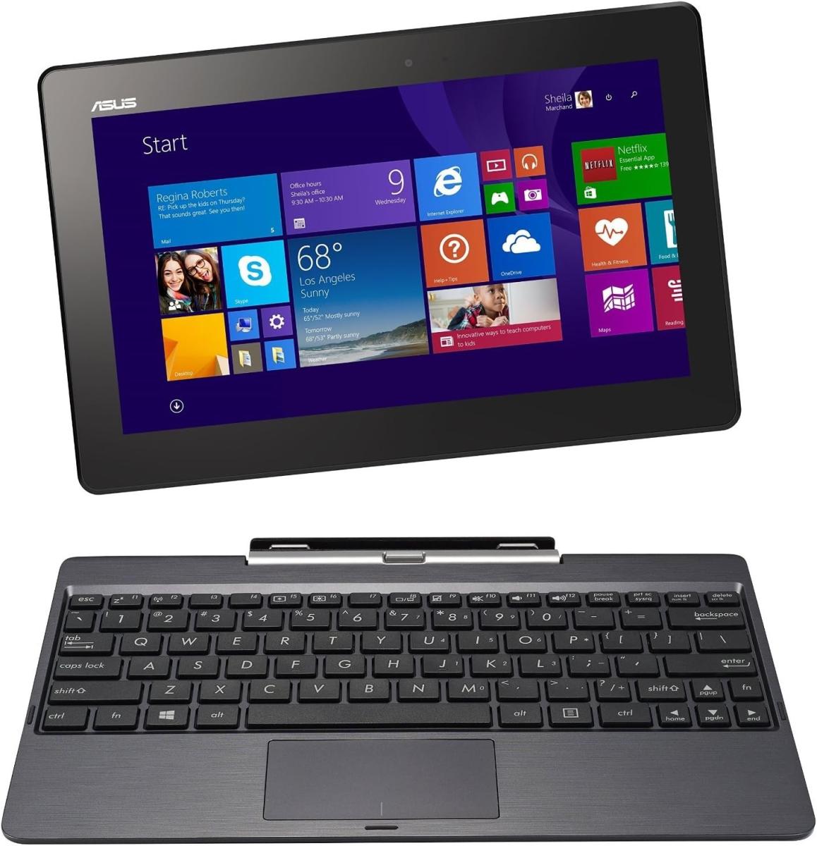 Б/В Планшет ASUS T100T (10.4″ / Intel Atom Z3740 / 2GB / 32GB eMMC)