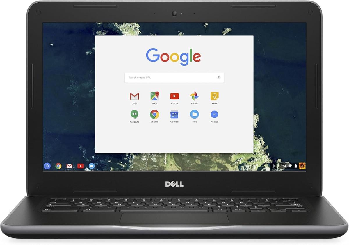 Б/В Ноутбук Dell Chromebook 3380 (14″ TN/Intel Core i3-6006U/4GB RAM/16GB SSD)