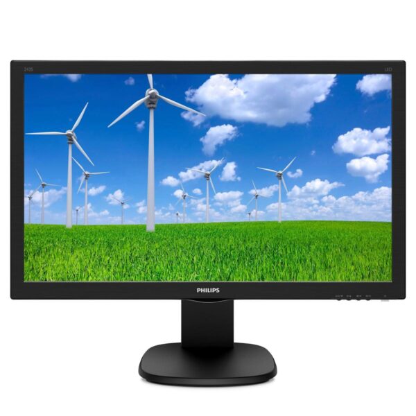 Б/В Монітор Philips 243S5L (24" AH-IPS/1920x1080/16:9/VGA/DVI/VESA)