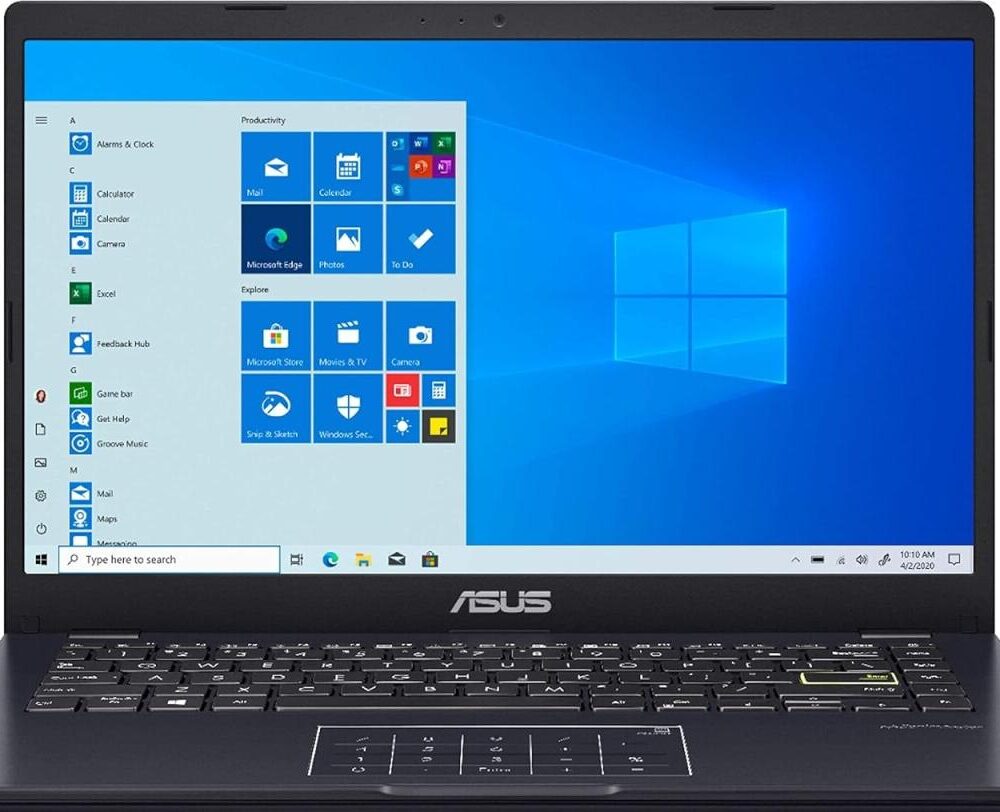 Б/В Ноутбук ASUS E410M (14″ IPS/Celeron N4020/4GB/64GB SSD/Intel UHD 600)